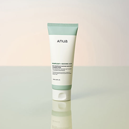 Anua Heartleaf Succinic Moisture Cleansing Foam