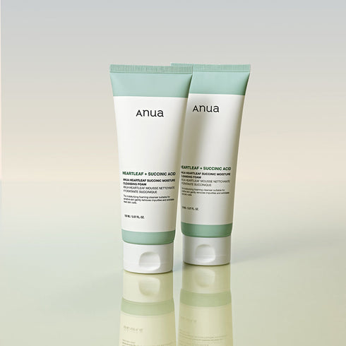Anua Heartleaf Succinic Moisture Cleansing Foam