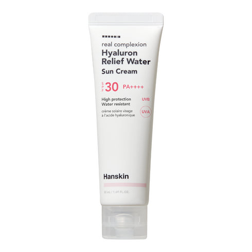 Hanskin Real Complexion Hyaluron Relief Water Sun Cream SPF30+ PA++++ (50ml)