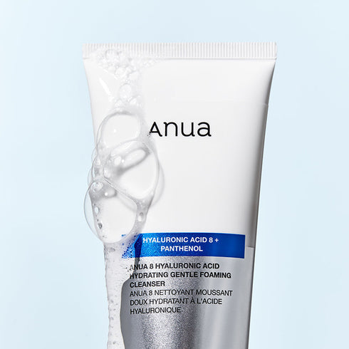 Anua 8 Hyaluronic Acid Hydrating Gentle Foaming Cleanser