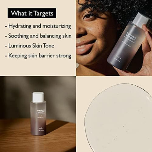 haruharu wonder Black Rice Hyaluronic Toner – Original Hydrating Facial Toner with Fermented Black Rice & Hyaluronic Acid for Plump, Dewy Skin