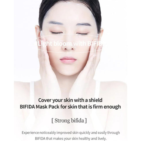 mixsoon Bifida Mask Pack Set – Probiotic Sheet Masks with Bifida Ferment for Strengthened & Hydrated Skin