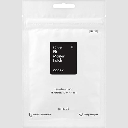COSRX Clear Fit Master Patch – Invisible Acne Spot Patch for Daytime Use – Ultra-Thin Hydrocolloid Pimple Cover