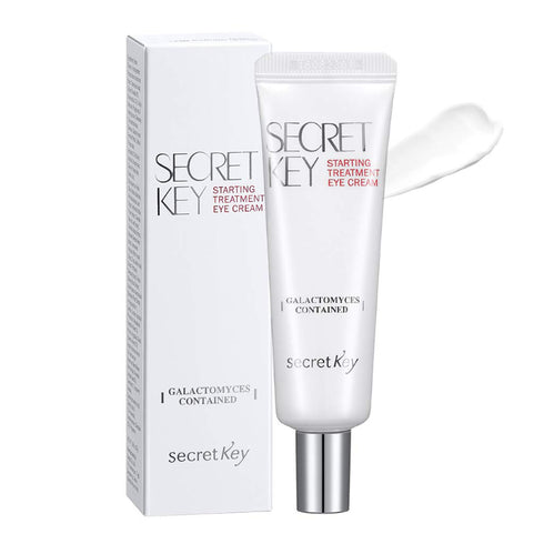 Secret Key Starting Treatment Eye Cream 30g – Brightening & Anti-Aging Eye Cream with Galactomyces and Niacinamide for Dark Circles
