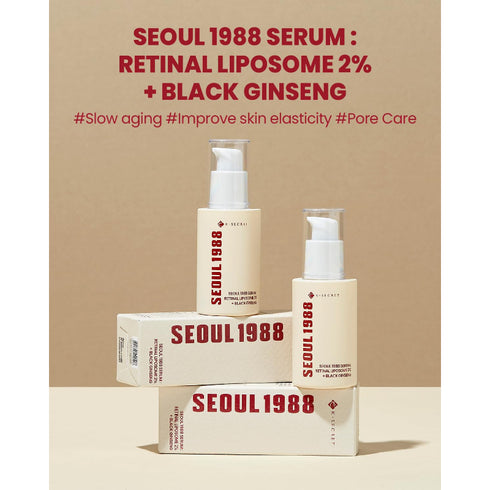 KSECRET EOUL 1988 Serum : Retinal Liposome 2% + Black Ginseng