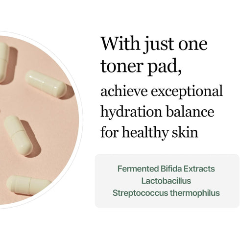 mixsoon Bifida Toner Pad,Moisture Barrier, Bifida Ferment Lysate, Rayon Sponge Pad (280ml/9.46fl.oz/120 Sheets)