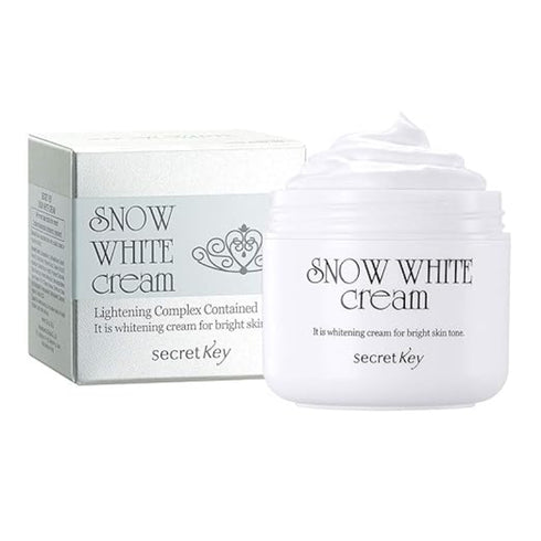 Snow White Cream – Brightening Face Cream with Niacinamide for Glowing Skin (50g)