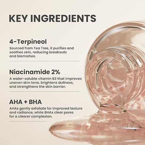 AXIS-Y Spot the Difference Blemish Treatment – Lightweight Serum for Acne-Prone & Sensitive Skin with Tea Tree & Zinc