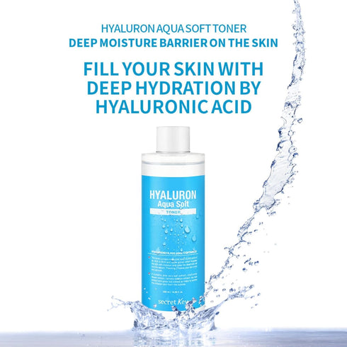 Secret Key Hyaluron Aqua Soft Toner – Hydrating & Soothing Toner for Glowing Skin