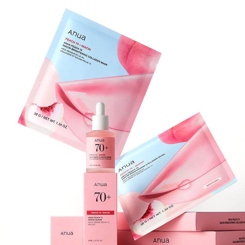 Anua Peach 70+ Niacin Brightening Collagen Mask