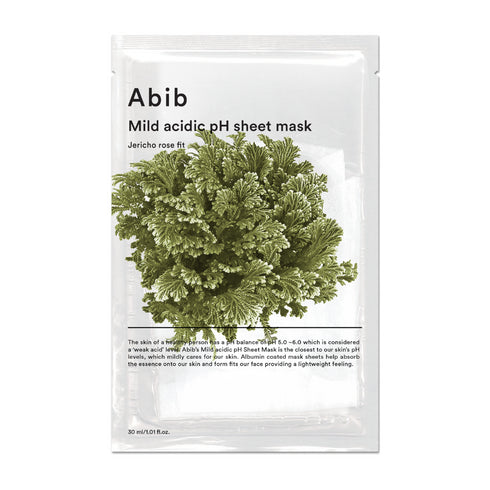 Abib Mild Acidic pH Sheet Mask - 4 Types (1pc)