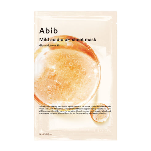 Abib Mild Acidic pH Sheet Mask - 4 Types (1pc)