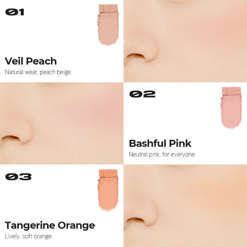 About_Tone Fluffy Wear Blusher - 6 Colours (4.3g)