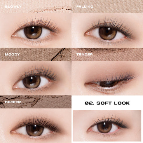 About_Tone Return To Basic Shadow Palette - #02 Soft (9g)