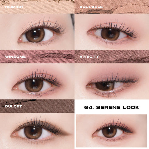 About_Tone Return To Basic Shadow Palette - #04 Serene (8g)