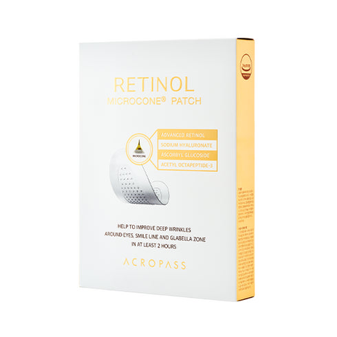 Acropass Retinol Microcone Wrinkle Patch (4 x 3 Patches)