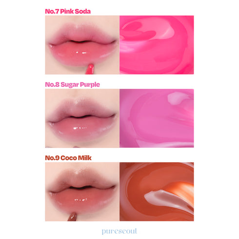 Alternative Stereo Lip Potion Aqua Glow, Candylicious Series - 3 Colours (9ml)