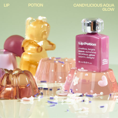 Alternative Stereo Lip Potion Aqua Glow, Candylicious Series - 3 Colours (9ml)