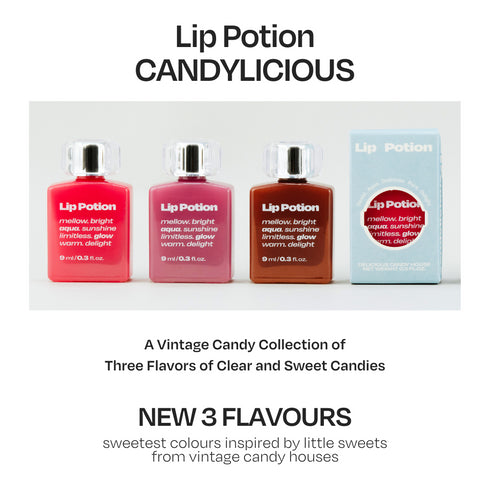 Alternative Stereo Lip Potion Aqua Glow, Candylicious Series - 3 Colours (9ml)