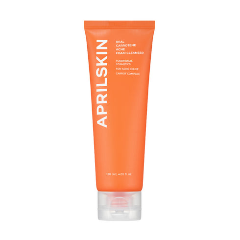 Aprilskin Real Carrotene Acne Foam Cleanser (120ml)