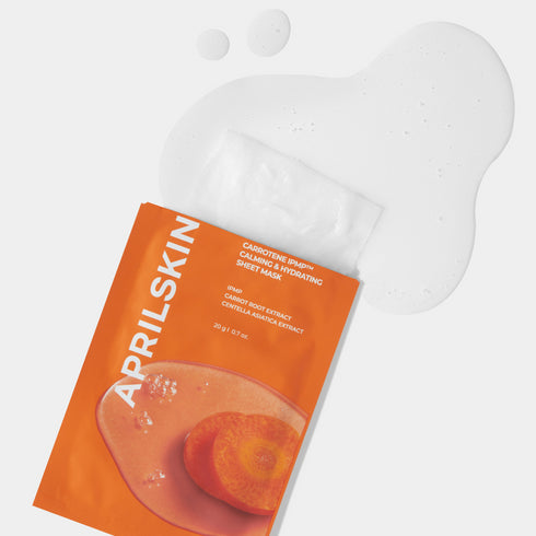Aprilskin Carrotene IPMP Calming & Hydrating Sheet Mask - 1pc (20g)