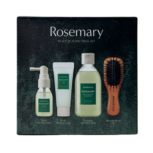 Aromatica Rosemary Scalp Scaling Kit - 4pcs