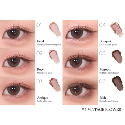 BBIA Ready To Wear Eye Palette - #04 Vintage Flower (5g)
