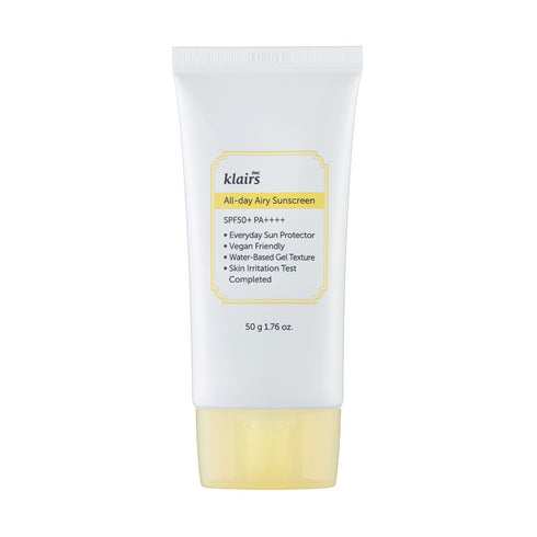 Dear,Klairs All-day Airy Sunscreen SPF50+ PA++++ (50g)