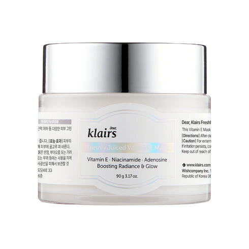 Dear,Klairs Freshly Juiced Vitamin E Mask (90g)