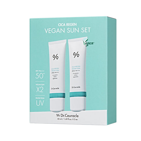 Dr. Ceuracle Cica Regen Vegan Sun Duo Box Set (2x 50ml)