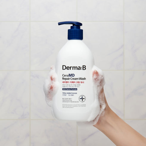 Derma:B CeraMD Repair Cream Wash (400ml)