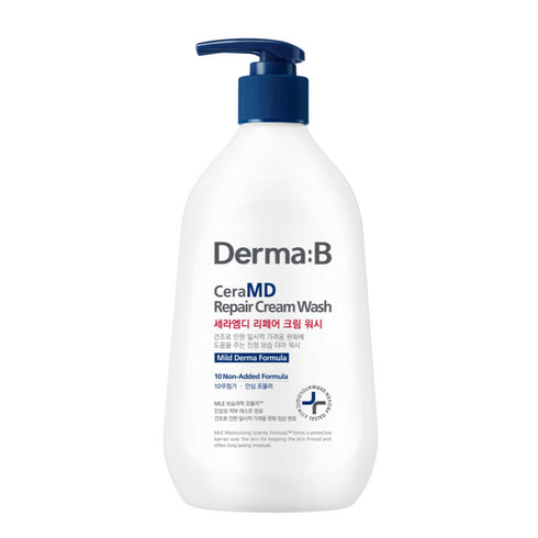 Derma:B CeraMD Repair Cream Wash (400ml)