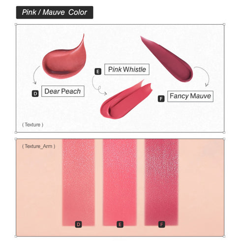 Feev Hyper-Fit Color Wear Mousse - 6 Colours (3.5g)