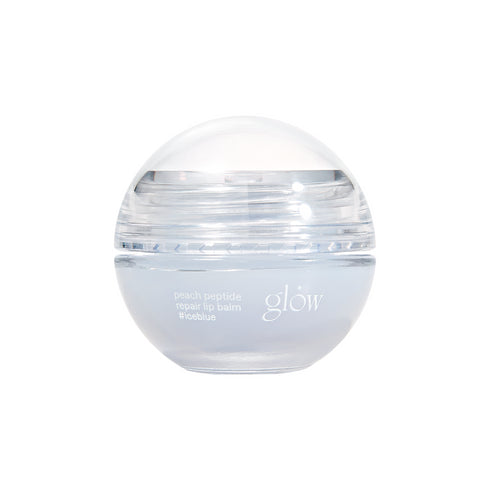 Glow peach peptide repair lip balm #iceblue (8g)