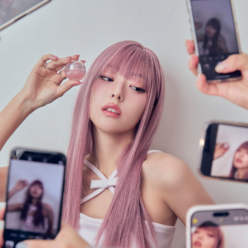 Glow peach peptide repair lip balm #palepink (8g)