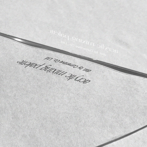 Glow acrylic mixing palette (1pc)