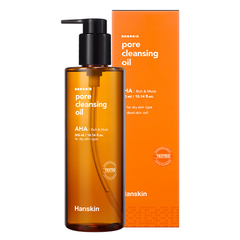 Hanskin Pore Cleansing Oil - AHA (300ml)