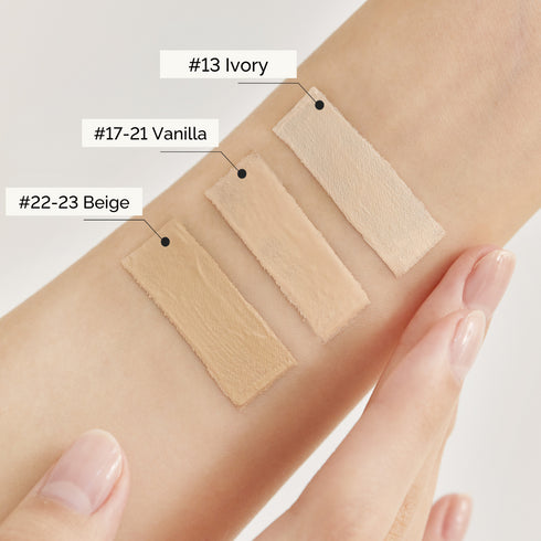 Heveblue Pentaberry Panthenol Repair Glow Foundation Cushion - 3 Shades (15g)