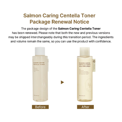 Heveblue Salmon Caring Centella Toner (200ml)