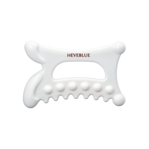 Heveblue Natural White Clay Relaxing Homecare Gua Sha (1pc)