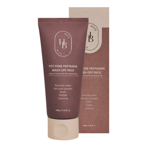 Heveblue Pot Pore Peptamin Wash Off Pack (100g)