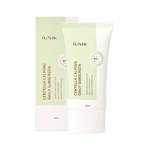 Iunik Centella Calming Daily Sunscreen SPF50 PA++++ (60ml)