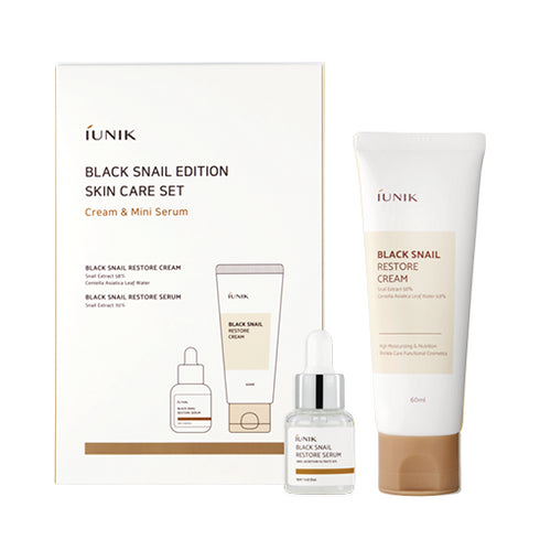 Iunik Black Snail Edition Skin Care Set (2 Items)