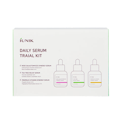 Iunik Daily Serum Trial Kit (3 Items)
