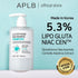 APLB Glutathione & Niacinamide Brightening Body Wash – Hydrating, Hypoallergenic Cleanser