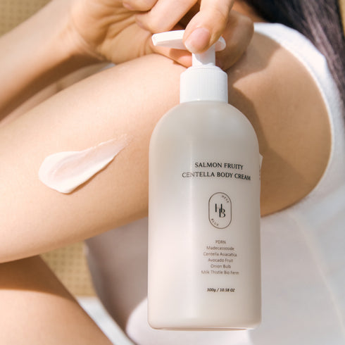 Heveblue Salmon Fruity Centella Body Cream (300ml)