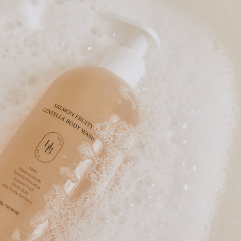 Heveblue Salmon Fruity Centella Body Wash (300ml)
