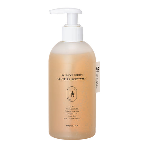 Heveblue Salmon Fruity Centella Body Wash (300ml)