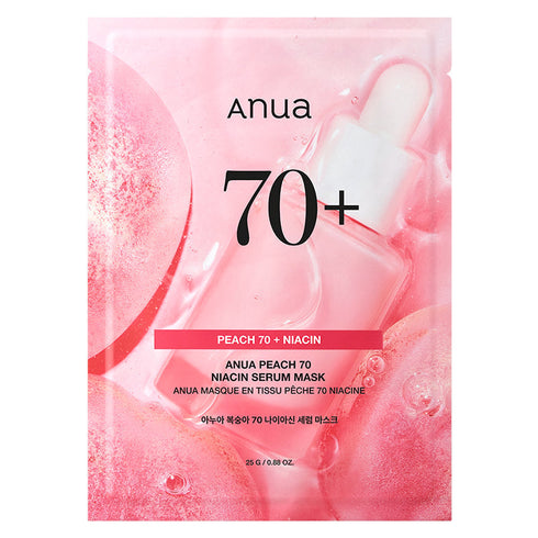 Anua Peach 70% Niacin Serum Mask