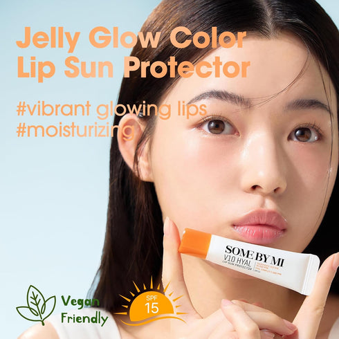 SOME BY MI V10 Hyal Lip Sun Protector SPF 15 – Hydrating & Tinted Lip Balm